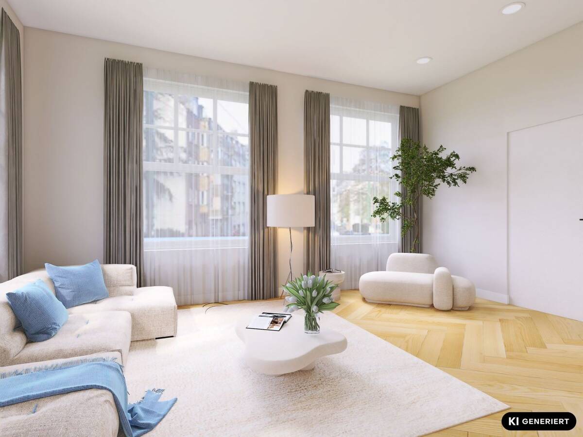 Altbaucharme trifft Moderne - Neubau 2-Zimmer-Wohnung mit Terrasse im Ludenberger Ensemble – 40629 Düsseldorf – Bild 1 von 8