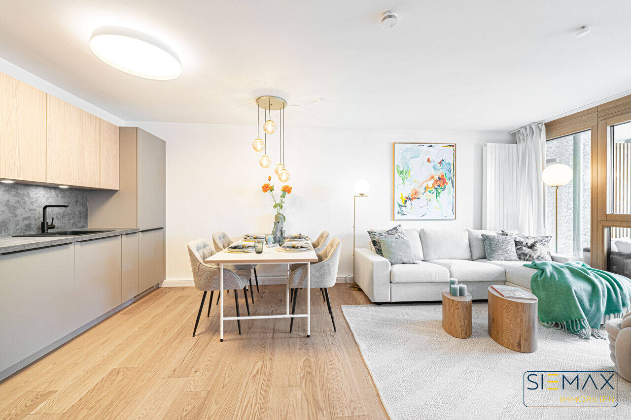 Wohnung Nr. 67: 3-Zimmer-Wohnung im 7. OG mit Westbalkon und traumhaftem Blick bis zur Frauenkirche – München – Vorschaubild 2