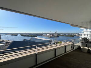 Hamburg-Hafencity - 11. Etage - Premiumlage - Elbblick - umlaufender überdachter Balkon - Tiefgarage