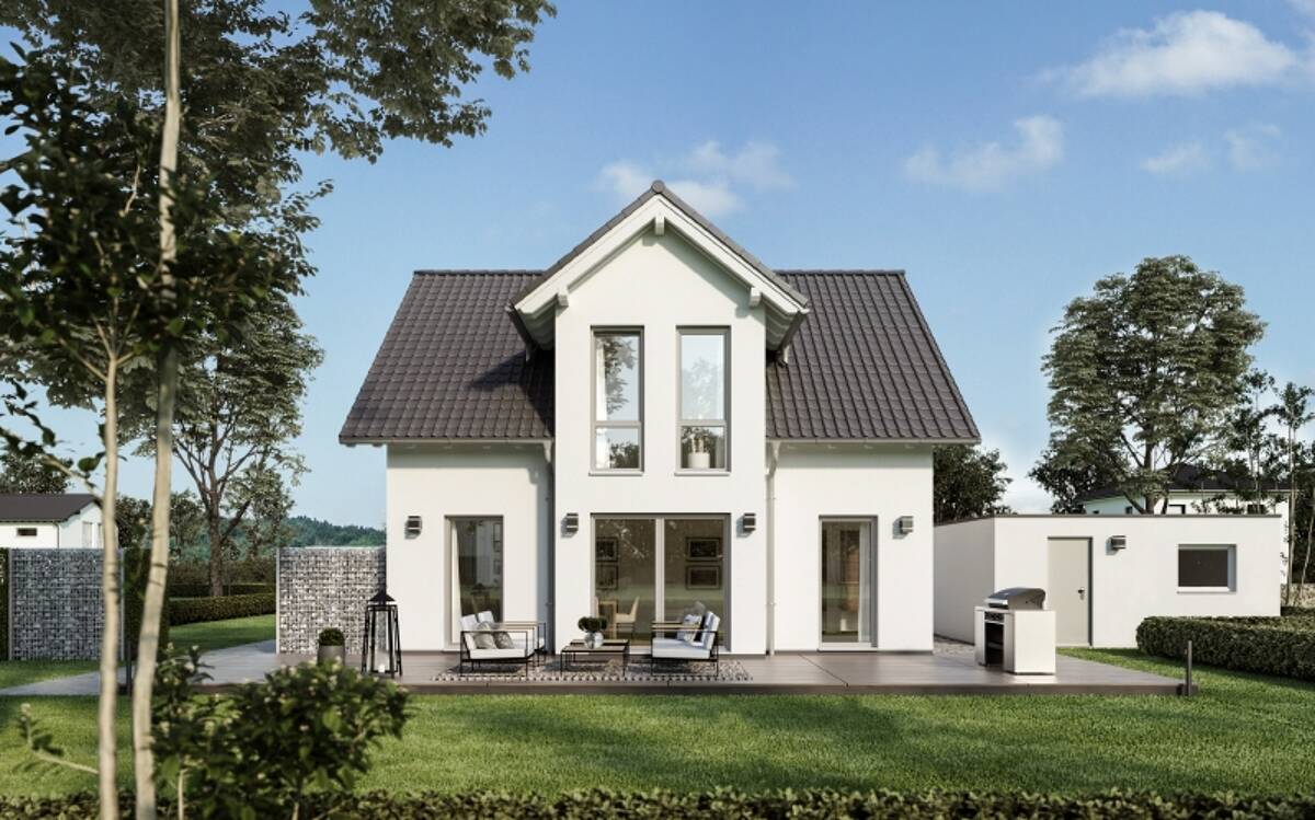 Freiheit am Ortsrand im wunderbar hellen Architektenhaus – 7751 Jena – Bild 1 von 9