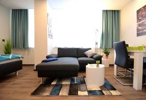 Voll ausgestattetes 1-Zimmer-Apartment, bequem & praktisch monatlich buchen, Innenstadt Offenbach – 63065 Offenbach am Main – Vorschaubild 2