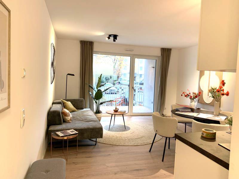 N-Schweinau: Erstbezug! Moderne, sehr schöne 2-Zi-Whg. im EG mit EBK, Balkon, Aufzug – Nürnberg – Vorschaubild 4