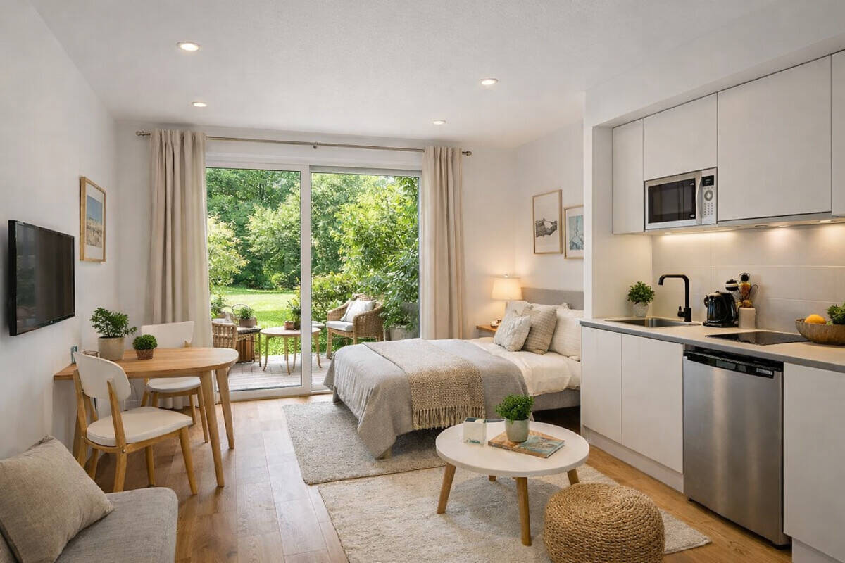 WE 8: Eberswalde: ERSTBEZUG im LUXUS Neubau: 1-Zi mit 21m² ab 2027 BEZUGSBEREIT – Berlin – Bild 1 von 9