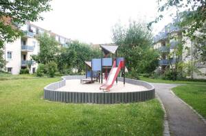 Attraktives 1-Raum-Appartement mit Dachterrasse u. EBK in ruhiger und grüner Lage!!! – 1237 Dresden – Vorschaubild 5