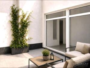 Sanierte, barrierearme Erdgeschosswohnung mit 40 qm Terrasse und hohen Räumen