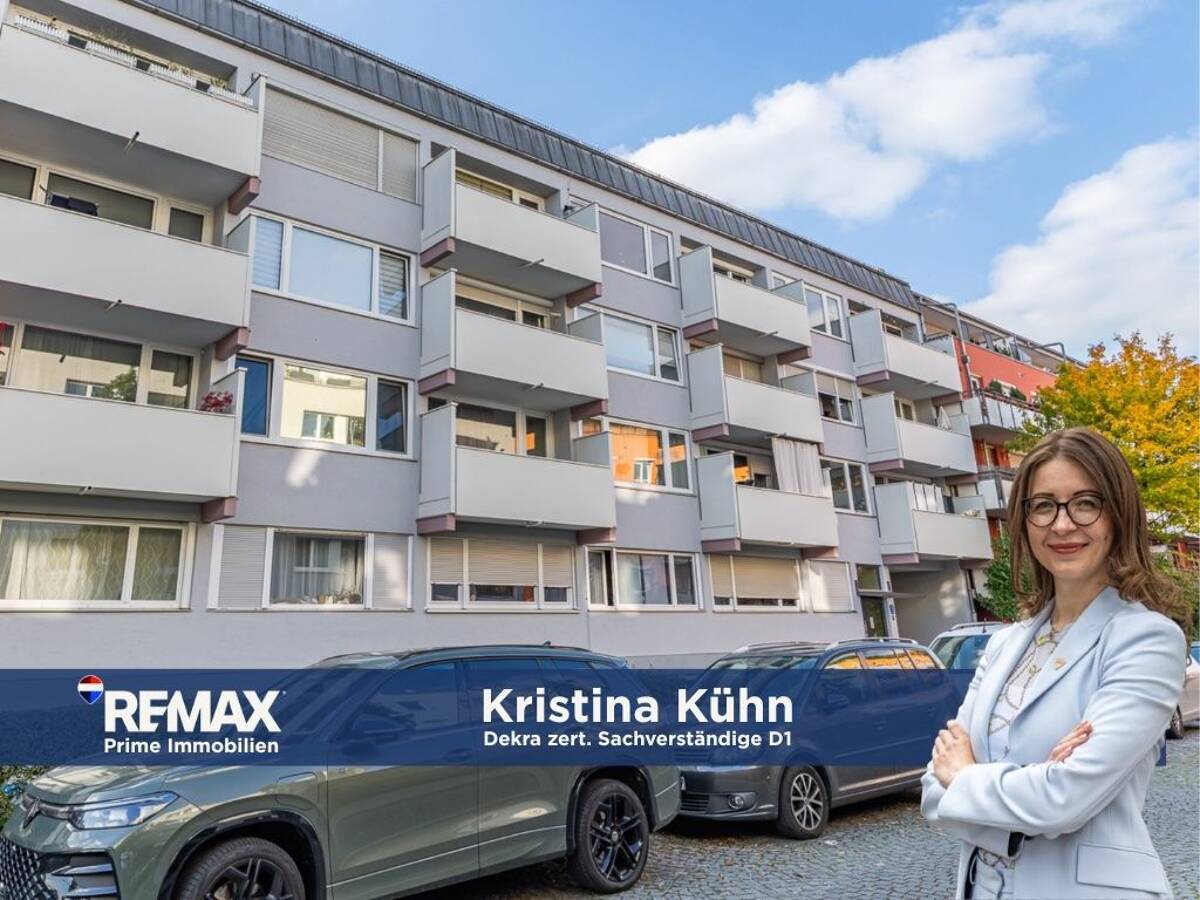 Stilvoll investieren mit fast 5% Rendite- vermietetes Apartment mit Westbalkon in Untersendling – 81369 München – Bild 1 von 9