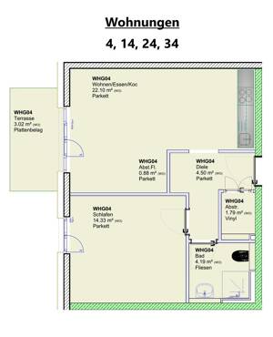 Helle Wohnung im KFW 40 Energiesparhaus - Steuern sparen durch Sonderabschreibungen – 54294 Trier – Vorschaubild 3