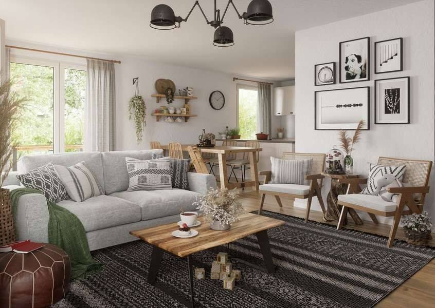 Bungalow 100 massiv gebaut, Preis inkl. Grundstück – Herforst – Vorschaubild 4