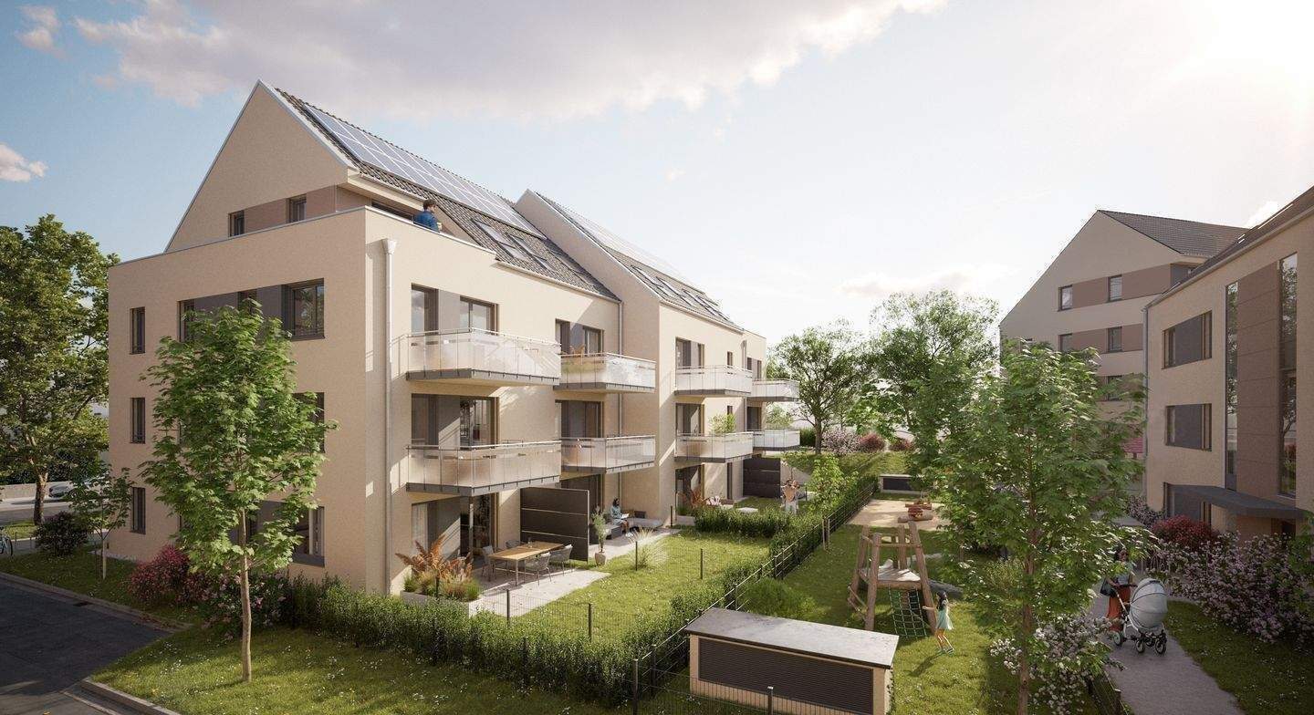 NEU: Zum Verlieben oder zum Vermieten - Süd-Terrasse und eigener Garten, KfW 40 QNG+, AFA 10% – Nürnberg – Vorschaubild 3