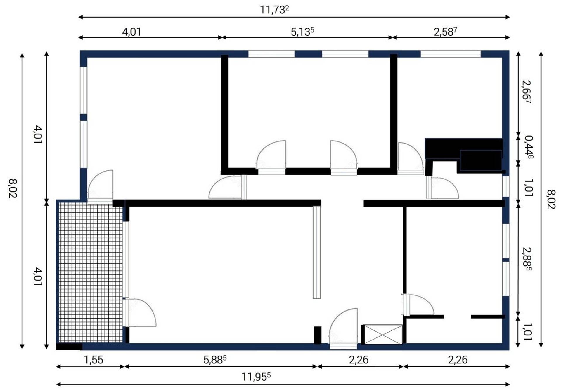 Etagenwohnung in 71229 Leonberg mit 88 m² kaufen