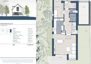 KFW55 - Stadtnah & in grüner Idylle: Ihr modernes Einfamilienhaus in Stahmeln – 4159 Leipzig – Vorschaubild 5
