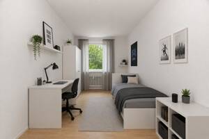 Ruhig, grün, Bogenhausen: 3-Zimmer-Wohnung mit Gestaltungsspielraum – 81927 München – Vorschaubild 6