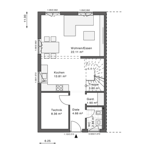 Doppelhaushälfte zu mietähnlichen Konditionen - Bauen statt Mieten – 22397 Hamburg – Vorschaubild 2