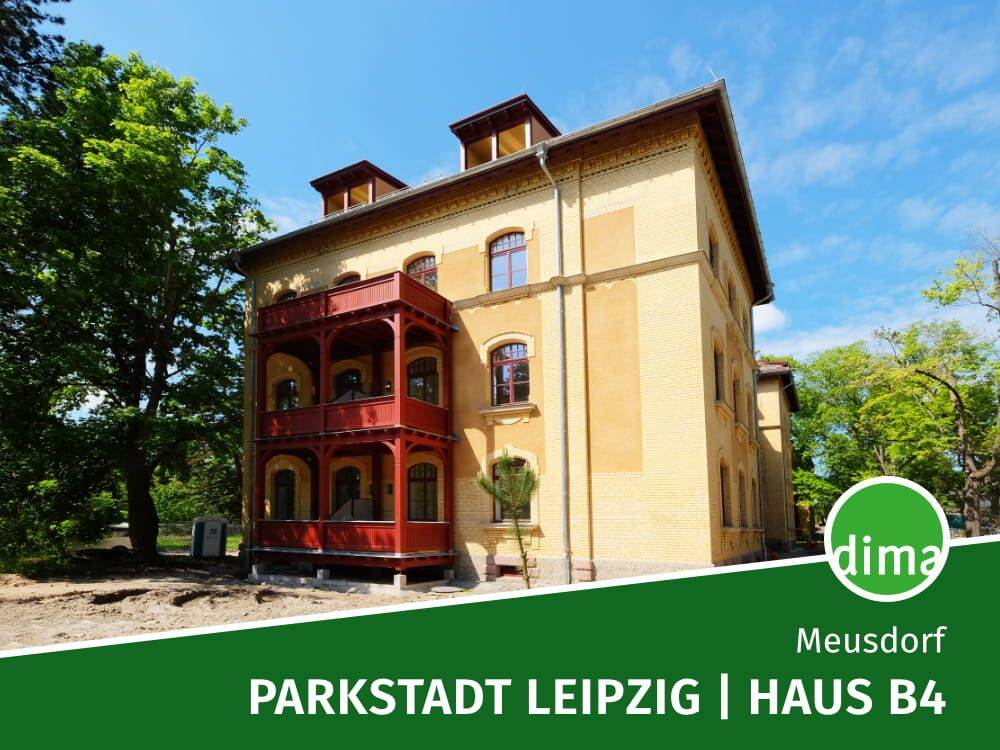 ERSTBEZUG Parkstadt Leipzig | Loggia, 2 Bäder, HWR, AR, Parkett, Fußbodenheizung, Stellplatz, Lift