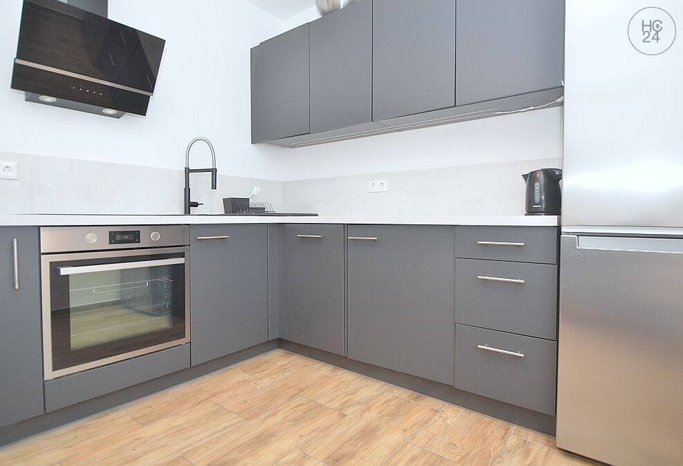 Modern möblierte 3-Zimmer-Wohnung mit Balkon und WLAN in Nürnberg Schoppershof – Nürnberg – Vorschaubild 3