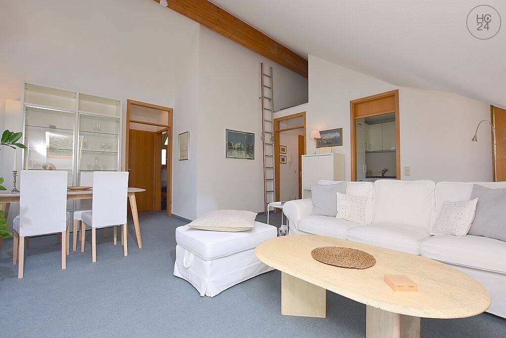 Charmante möblierte DG-Wohnung mit Internet und TG-Stellplatz in Stuttgart Birkach – Stuttgart – Vorschaubild 7