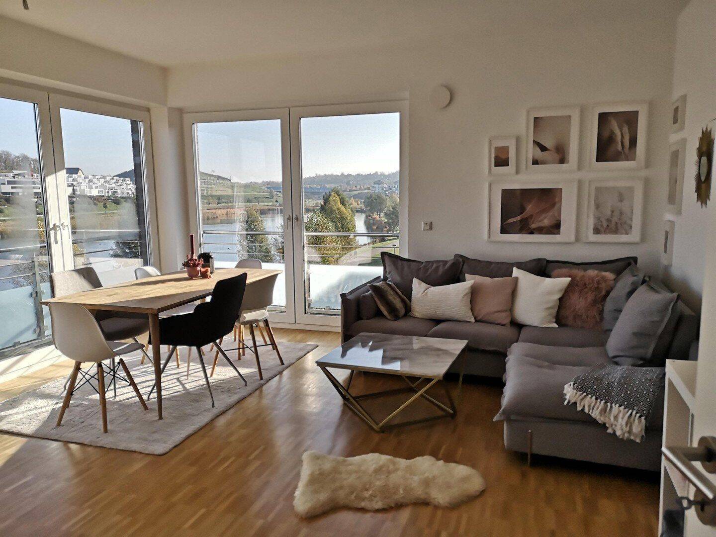Exklusive 3,5 Zimmer Wohnung, Phoenixsee 1. Reihe, frontale Seesicht – Dortmund – Vorschaubild 4