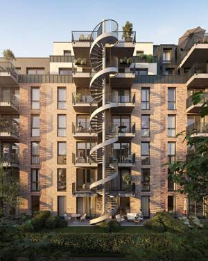 Neubau Erstbezug; Exklusives und hochwertig ausgestattetes 1 Zi. Terrassen Appartement in Haus B – 28207 Bremen – Vorschaubild 4