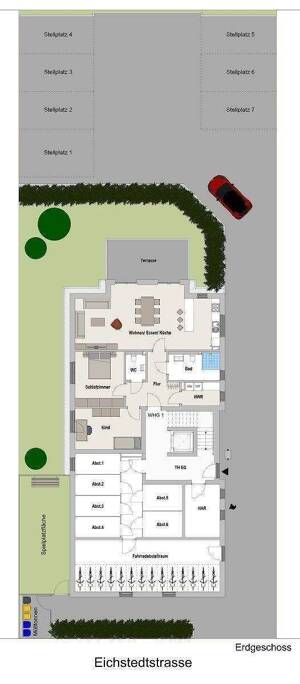 Neubau von 6 Eigentumswohnungen (Wohnung 5) – 59075 Hamm – Vorschaubild 5