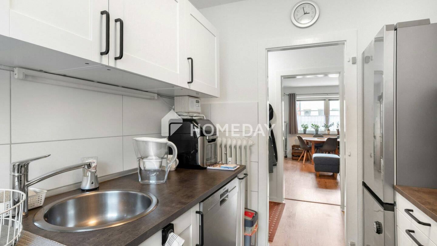 Drei Zimmer mit Loggia und Garage in gepflegter Wohnanlage – Flintbek – Vorschaubild 6