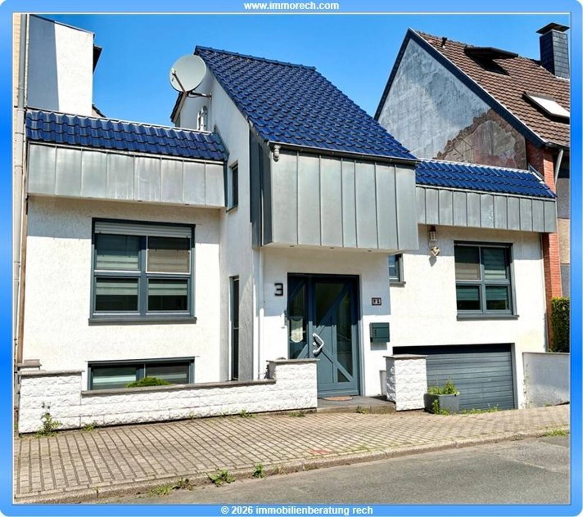 Wohnen und Arbeiten in einem kernsanierten Einfamilienhaus, mit toller, übergroßer Dachterrasse!!! – 46147 Oberhausen – Bild 1 von 9