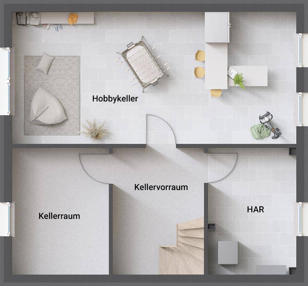 Mit Grundstück: Energiesparend, behaglich, geborgen & individuell leben im Town & Country Eigenheim in Salzgitter Lebenstedt – Salzgitter – Vorschaubild 6