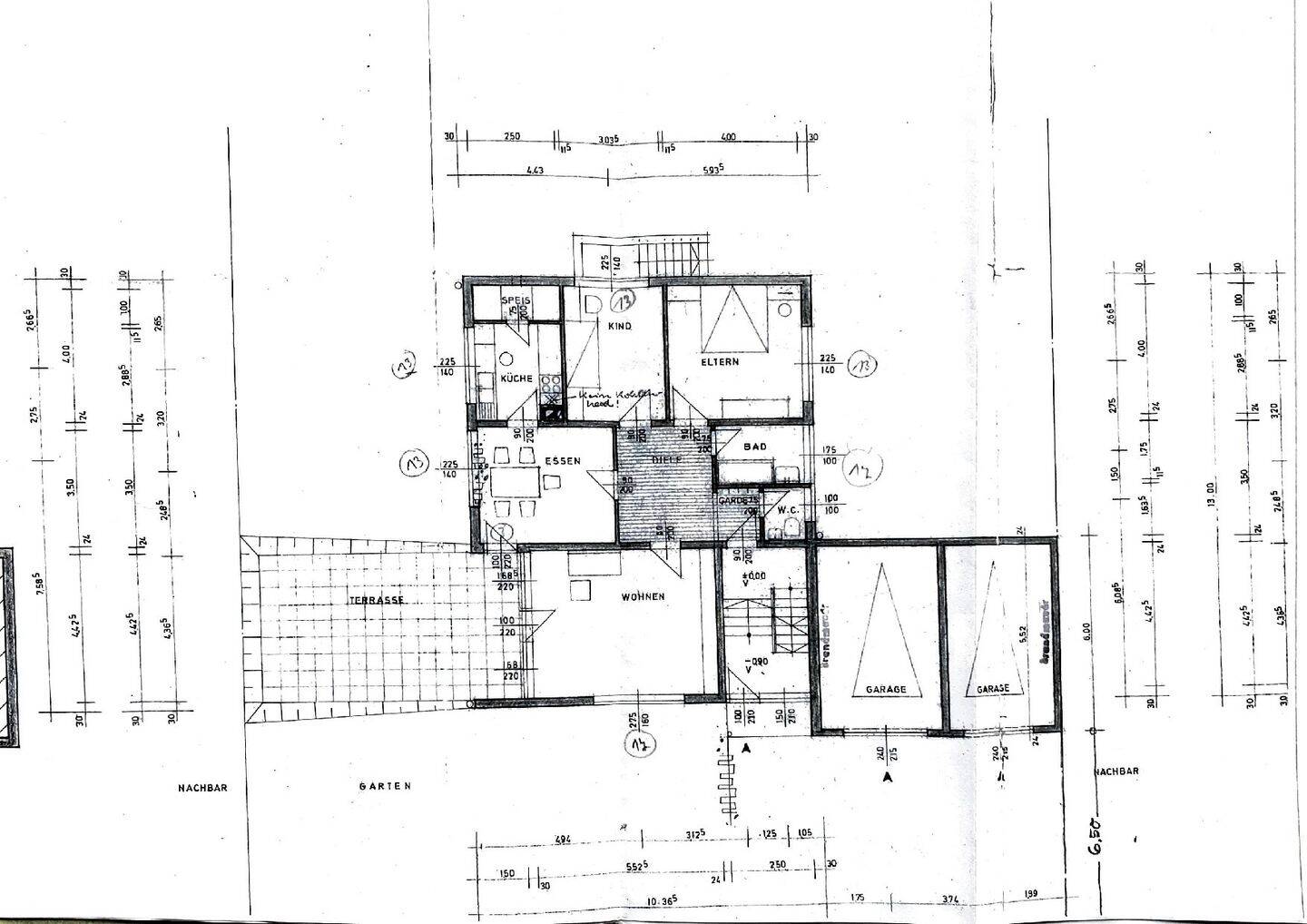PROVISIONSFREI: Zweifamilienhaus mit großem Garten – Schwanfeld – Bild 1 von 9