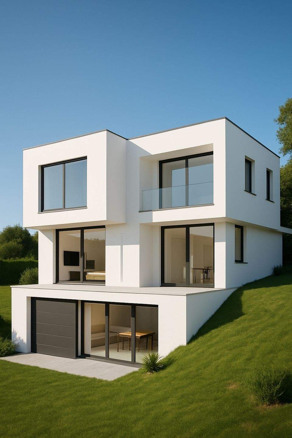 Neubauvilla im Bauhausstil in Top Lage – Dettenhausen – Vorschaubild 3