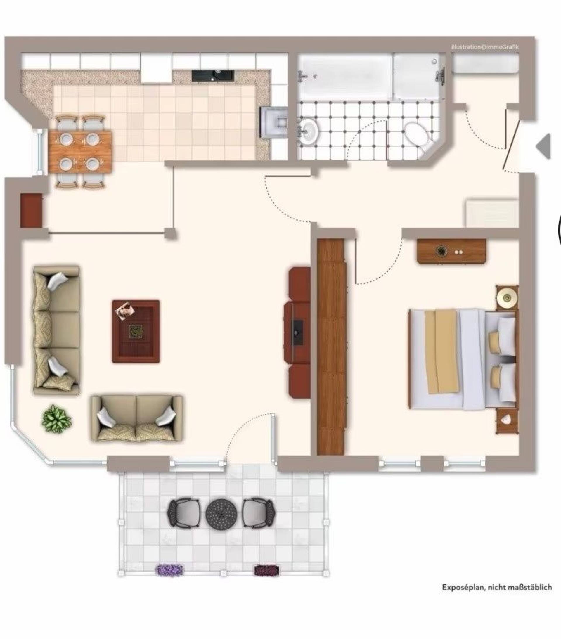 Etagenwohnung in 65549 Limburg an der Lahn mit 76 m² kaufen