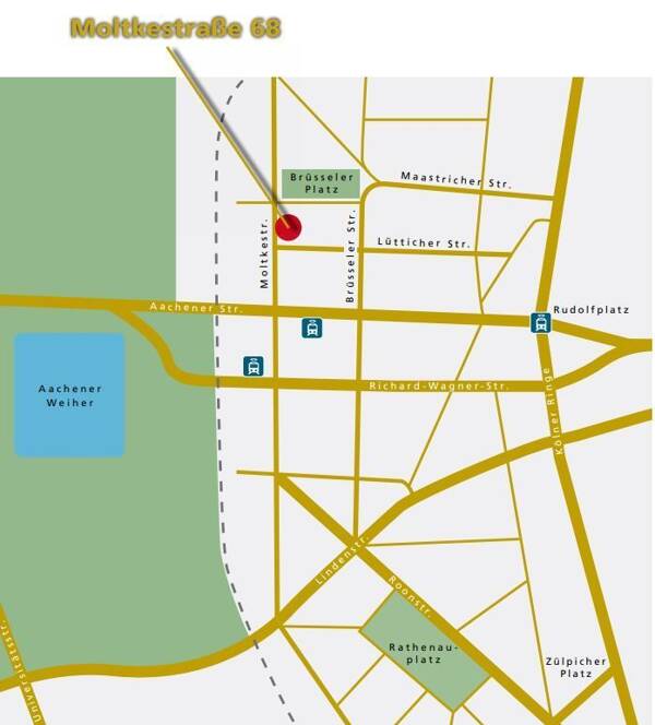 Etagenwohnung in 50674 Köln mit 54,71 m² kaufen