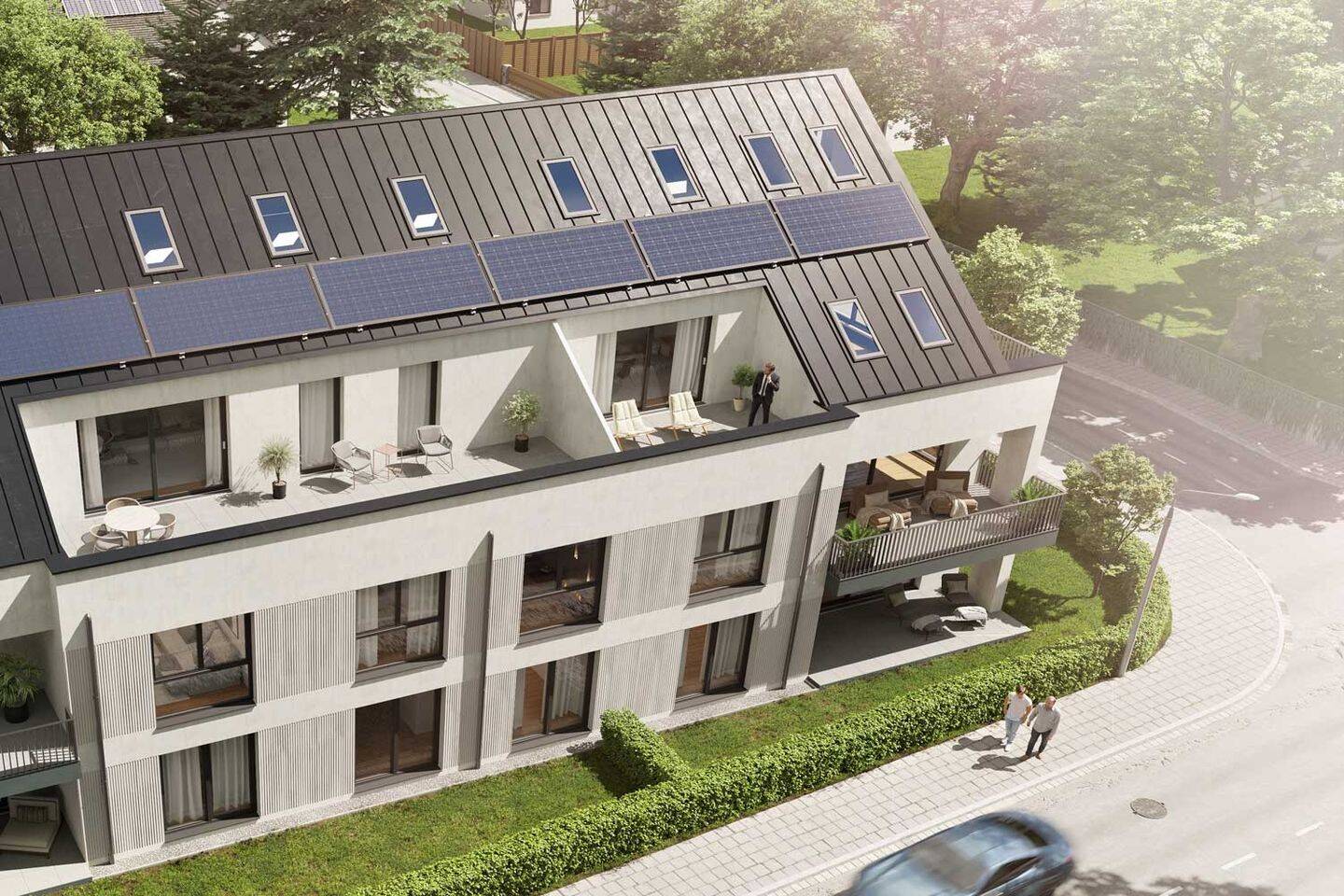 Maisonette mit offener Galerie und 2 Dachterrassen am Marienbergpark | TG-Stellplatz inkl. – Nürnberg – Vorschaubild 9
