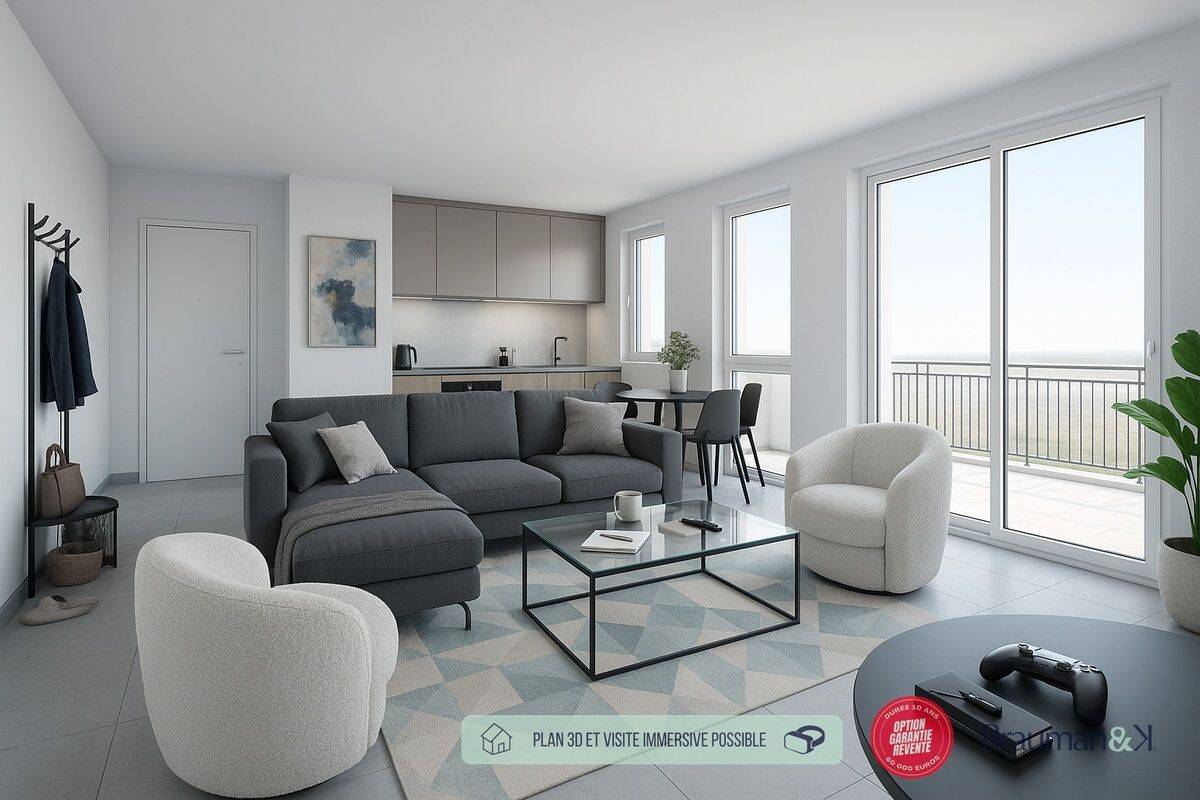 Appartement 2 pièces 44 m² · à Marcy-l'Étoile · 44 m² · 250 000 €