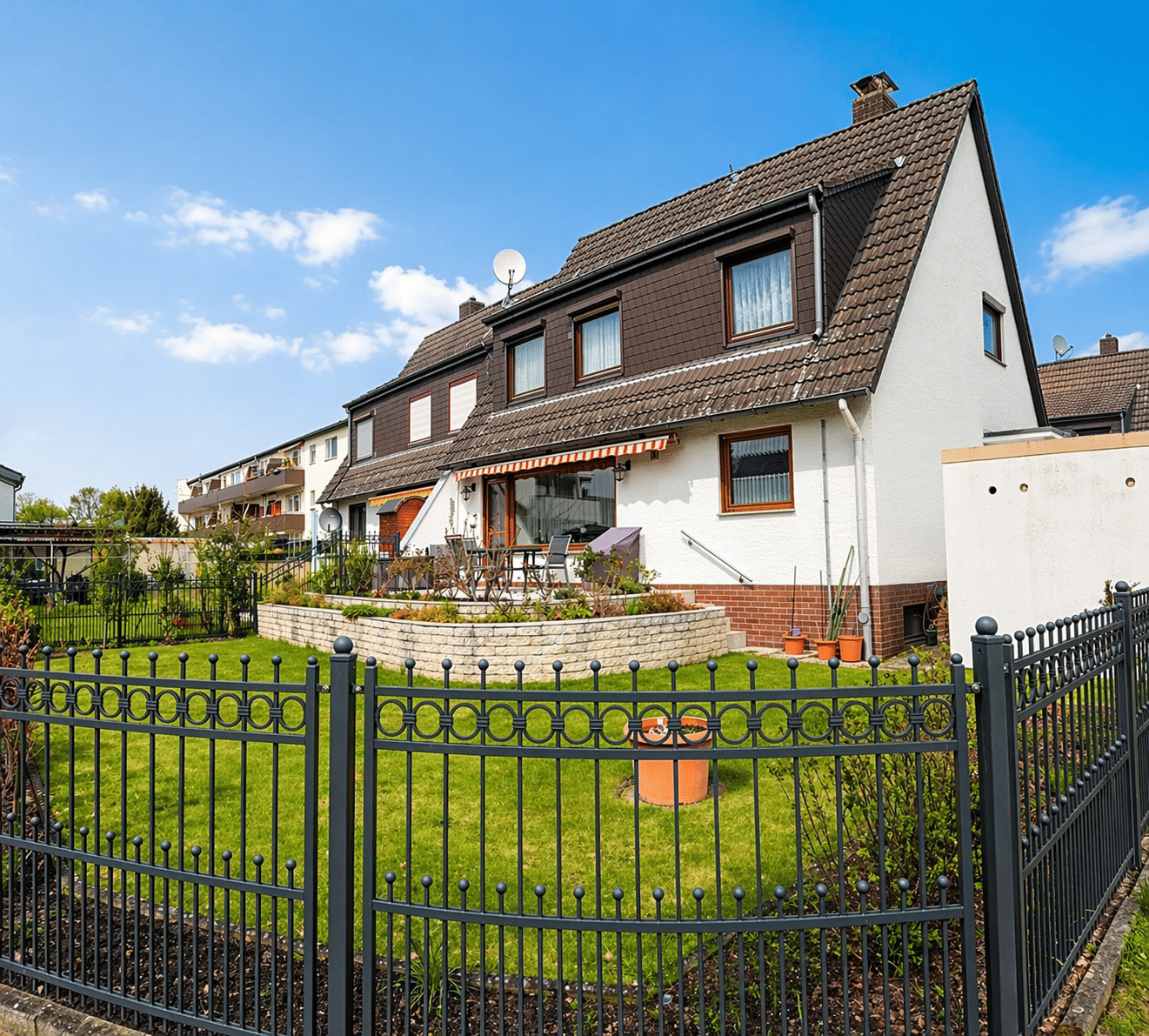 Familienidyll in Berlin-Rudow - Doppelhaushälfte mit Garten und Terrasse