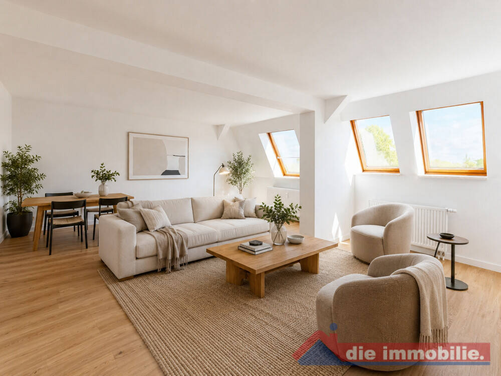 ***Frisch modernisierte, helle Dachgeschosswohnung für Singles und Paare*** – Magdeburg – Vorschaubild 3