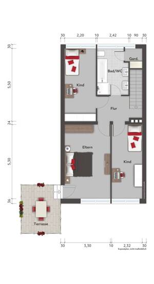 Schön gelegenes Einfamilienhaus mit tollem Garten zum Kauf in Oststeinbek - Wentzel Dr. – 22113 Oststeinbek – Vorschaubild 4