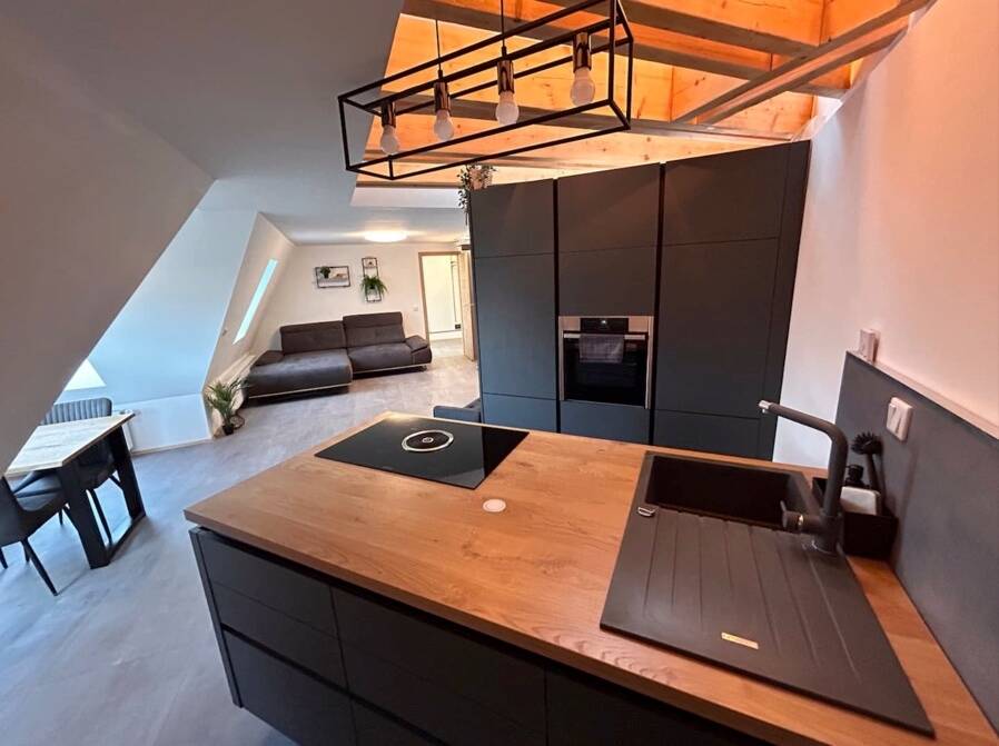 Möbliertes luxuriöses Terrassenapartment (360° Blick über Nürnberg) – Nürnberg – Vorschaubild 7