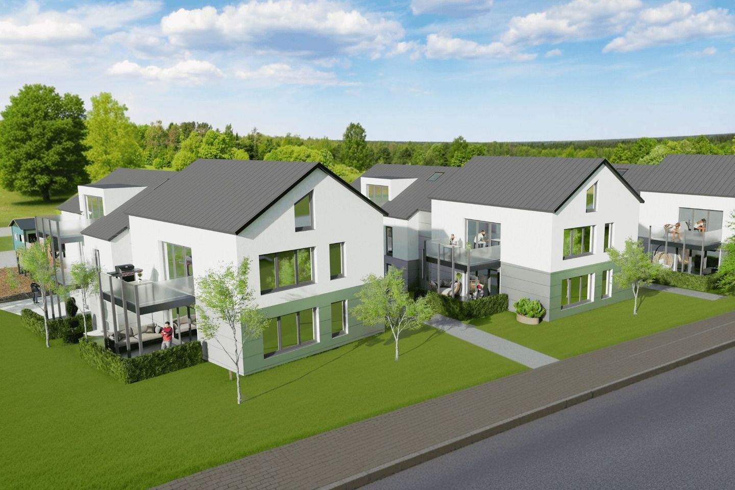 Neubau-Dachgeschosswohnung mit Balkon in Bad Laasphe