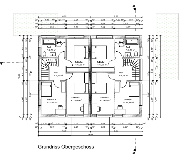 Neue moderne DHH in Unterhaunstadt mit Garage – Ingolstadt – Vorschaubild 7