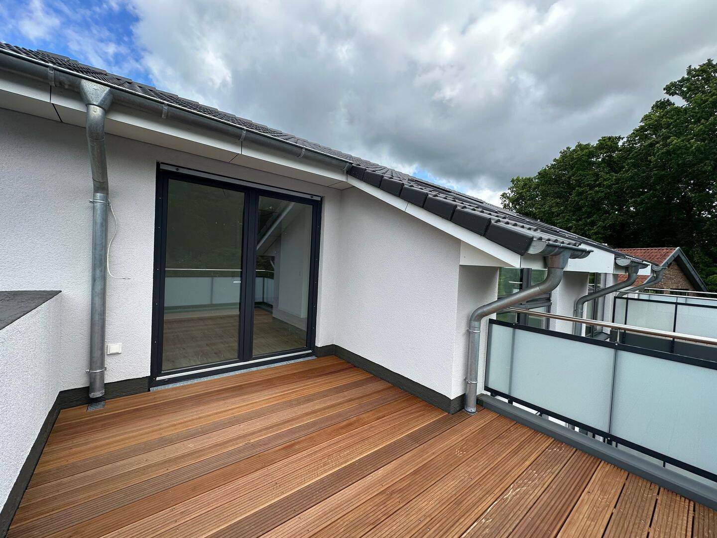 Neubau Erstbezug, Vermietung von 6 Neubauwohnungen zum Beispiel hier 1.OG, 2 Zimmer