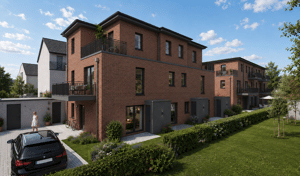 Sonnige 2-Zimmer-Neubauwohnung mit Dachterrasse // KFW 40 QNG – 26131 Oldenburg – Vorschaubild 3