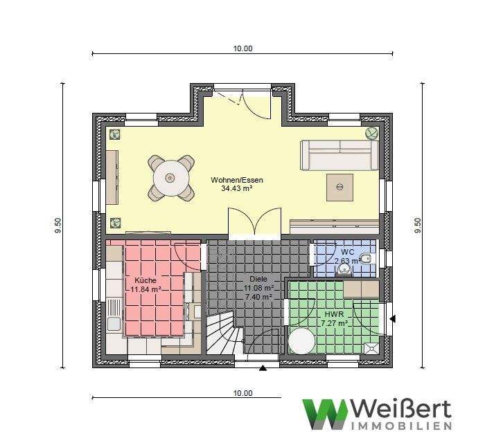 Nordisches Flair - Ihr Kapitänshaus in Hartenholm Niedrigenergiehaus EH40 mit Wärmepumpe & PV-Anlage - Neubauplanung – Ahrensbök – Vorschaubild 4