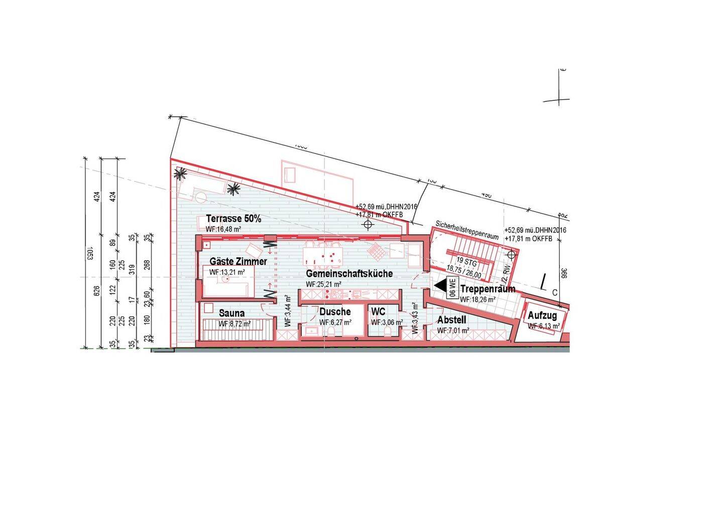 Baugruppe am Schloss Charlottenburg mit über 100 m² Gemeinschaftsflächen im Dach – Berlin – Vorschaubild 8
