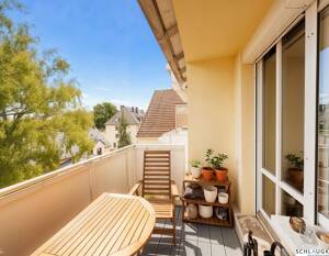 Wohnen auf 2 Etagen - 2-Zimmer-Maisonette mit Süd-West Balkon, zentral und ruhig gelegen – 81547 München – Vorschaubild 1