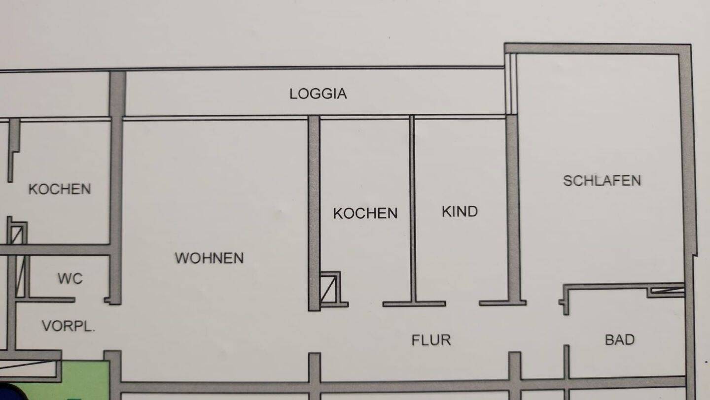 Helle 3-Zimmer-Wohnung mit Balkon – Würzburg – Vorschaubild 8