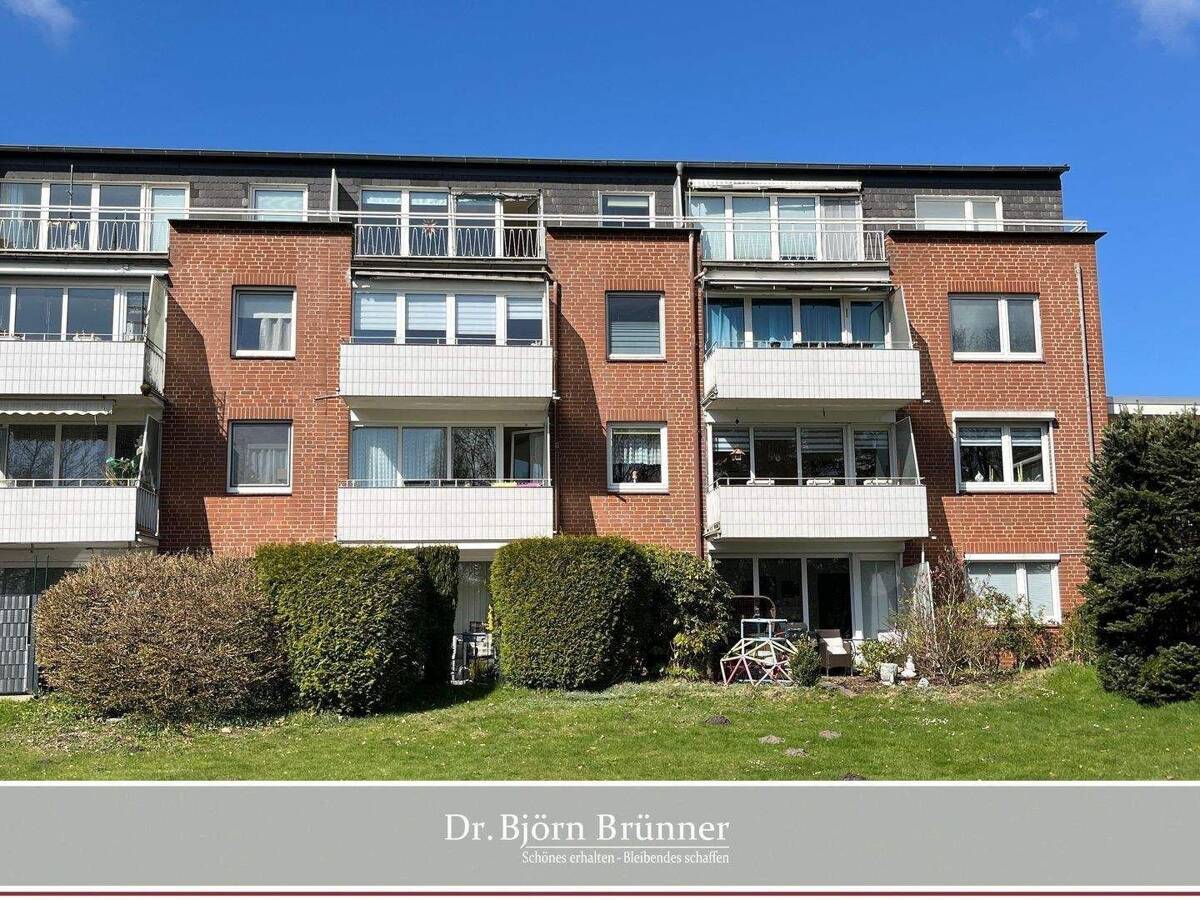 Grundsolider Mieter inklusive - ideal geschnittene Kapitalanlage mit herrlichem Südbalkon – 22457 Hamburg – Bild 1 von 6