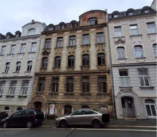 Objekt-Nr.: 12225 - unsaniertes Mehrfamilienhaus wartet auf Sanierung in Plauen (Hammertorvorstadt) – Plauen – Bild 1 von 9