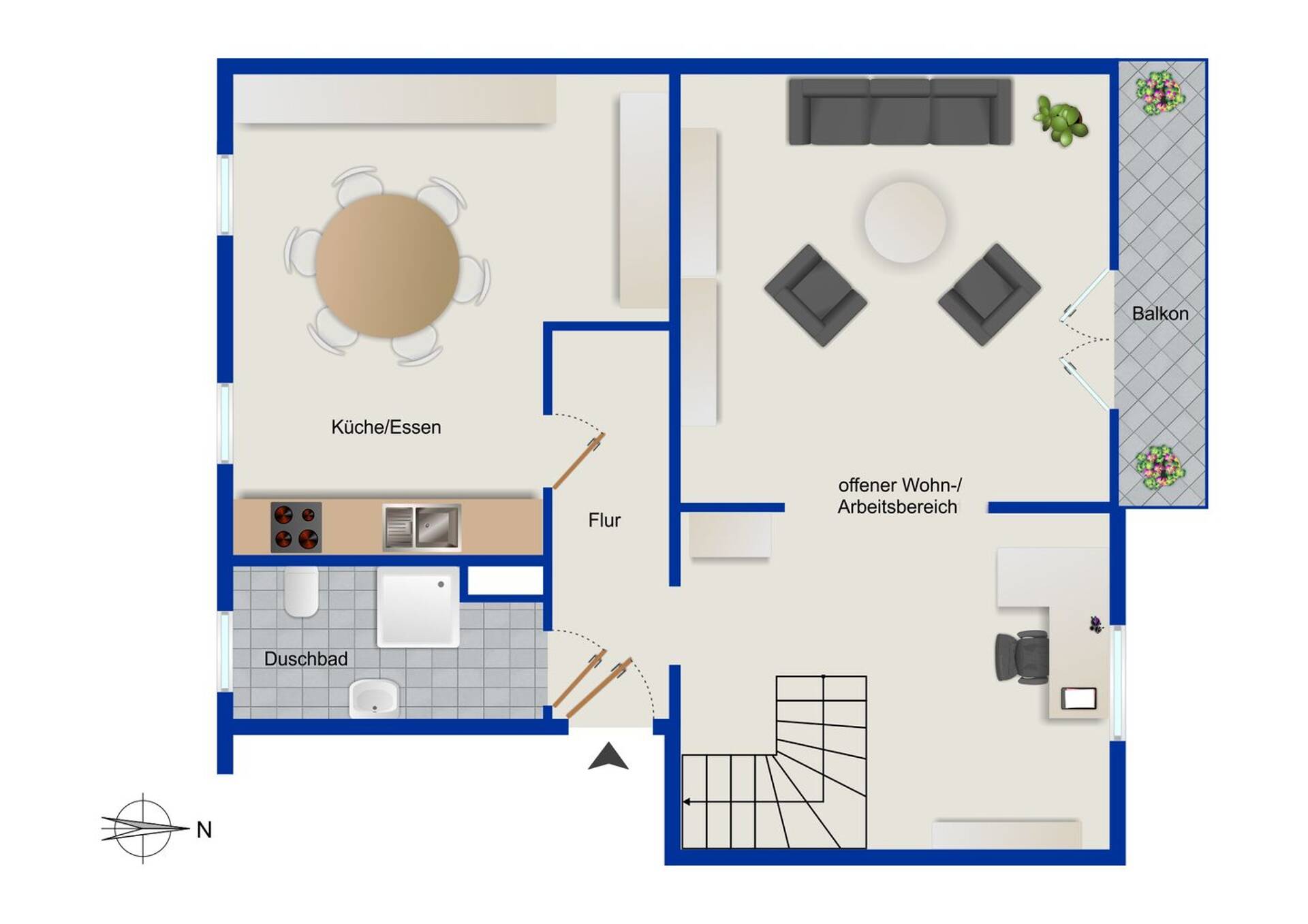 Maisonettewohnung in 14482 Potsdam mit 116,23 m² kaufen