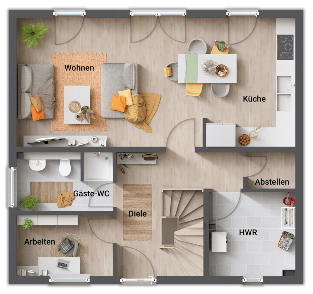 Hausbau in der ruhigen Lage von Barleben - inkl. Grundstück und Festpreisgarantie! – Barleben – Vorschaubild 6