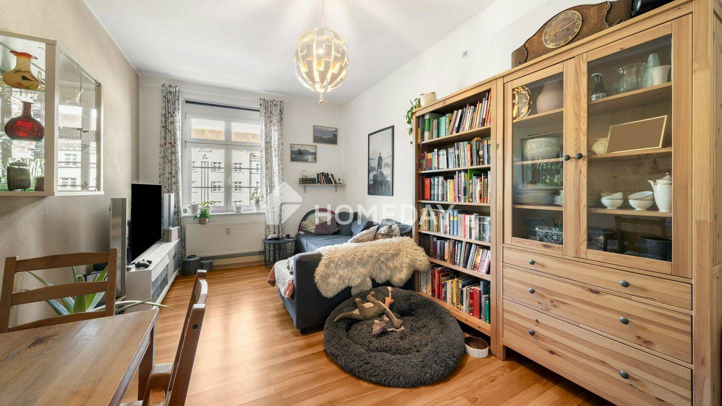 Komfortable 3-Zimmer-Wohnung mit Loggia in beliebter Umgebung – Dresden – Bild 1 von 9