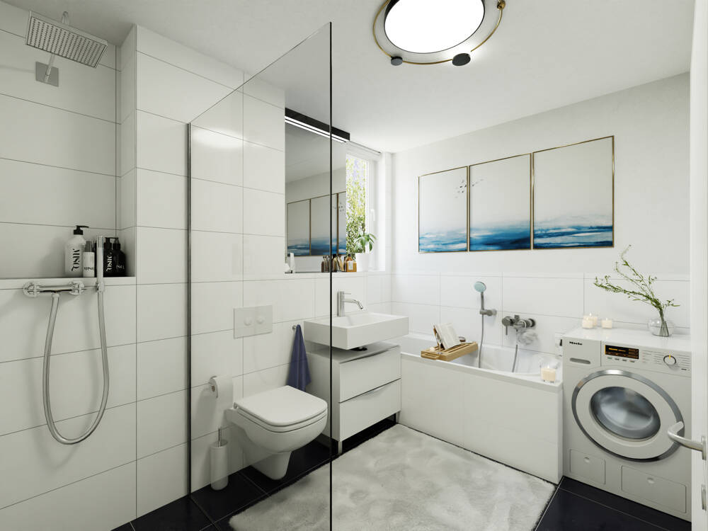 Neubau-Reihenhaus 130 m² in Wiesbaden: Familienfreundlich, modern & wertbeständig – Wiesbaden – Vorschaubild 6